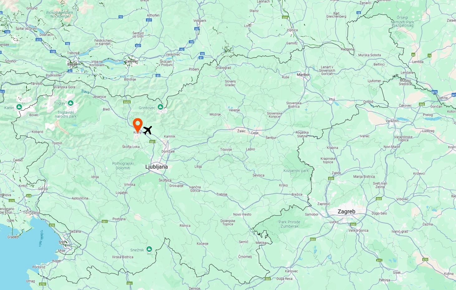 Apartmaji Boltez - karta
